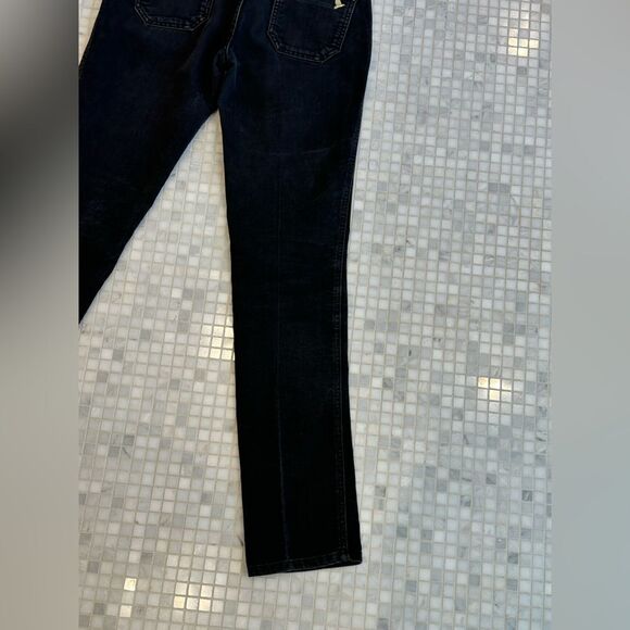 Mih Black Oslo Mid Rise Long Slim Skinny Jeans - Picture 9 of 12